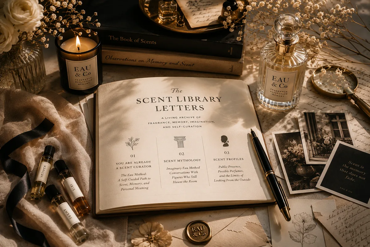 The Scent Library Letters: A Living Archive of Fragrance, Memory, Imagination, and Self-Curation